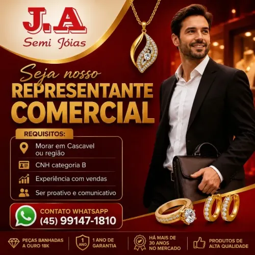 Seja um consultor de vendas externa