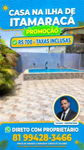 Aluguel casa ilha de itamaraca