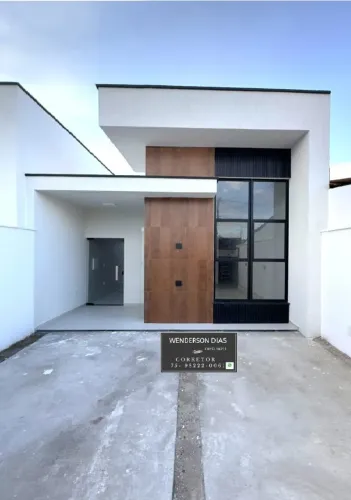 Casa Com Alto Padrão de Acabamento -Próxima Av. Ayrton Sena -Casa 3/4 e Com Suíte