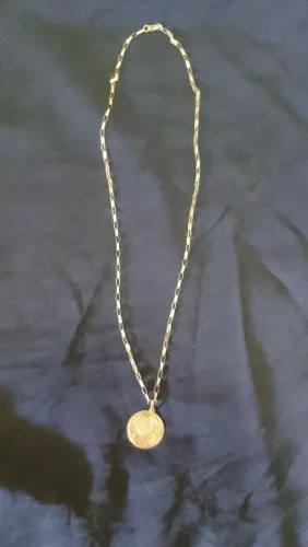 Cordão palmeiras ouro 18 12g