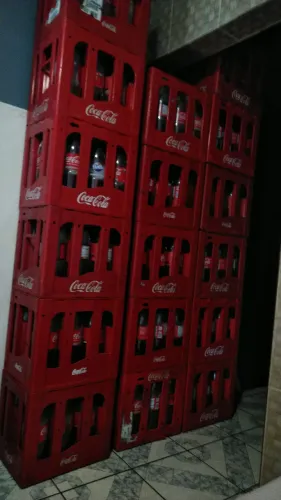 Caixa Vasilhames Coca Retornável