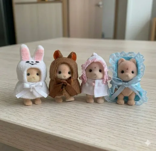 Roupinha Capas Sylvanian Families 