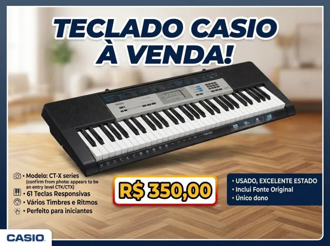 Teclado CASIO