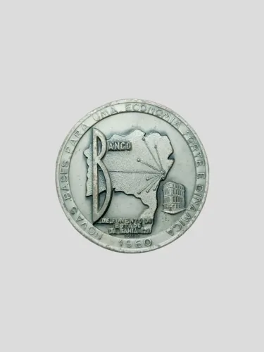Medalha comemorativa do Banco de Fomento do Estado da Bahia 