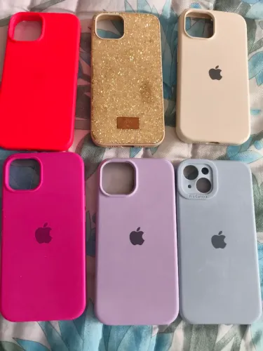 Kit 6 capinhas para iPhone serve 13 e 14