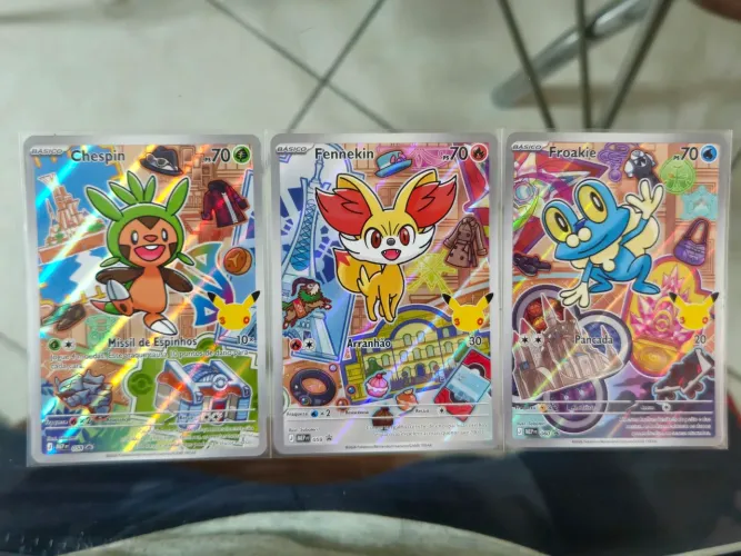 Trio de Iniciais de Kalos + BRINDES POKEMON TCG