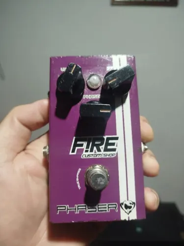 Pedal guitarra Phaser cacau santos 