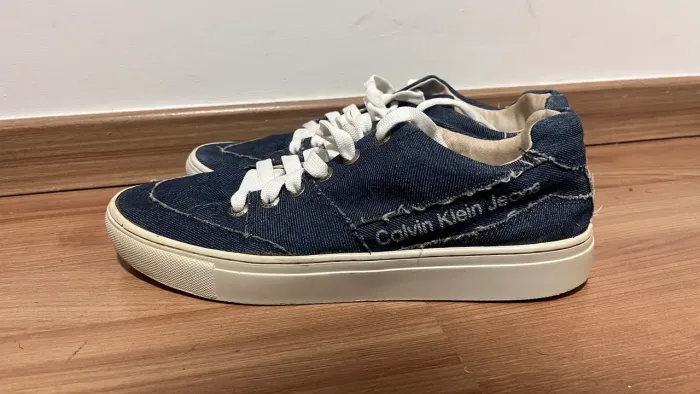 Tênis Calvin Klein Jeans All Denim Azul