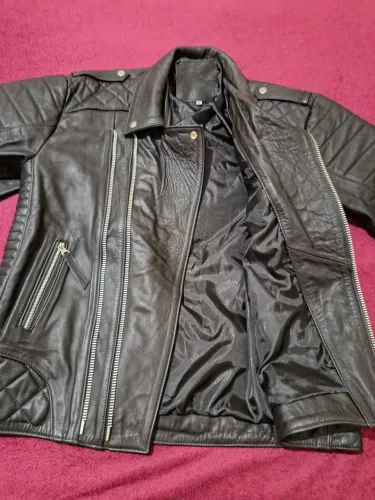 Jaqueta motoqueiro masculina
