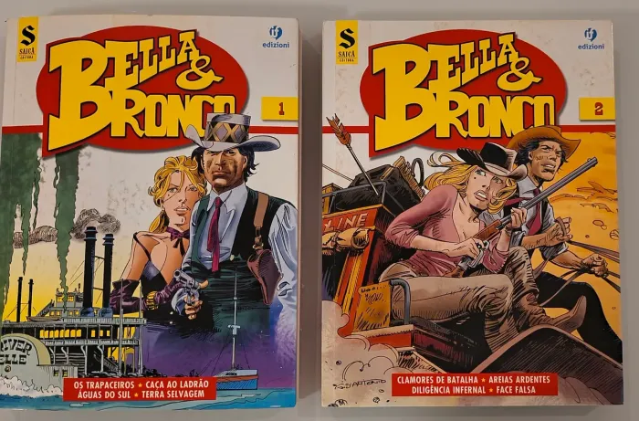 Bella & Bronco n. 1 e n. 2: Faroeste com uma pitada de humor 