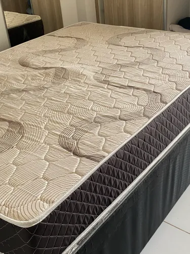 Vendo cama acoplada e já com o colchão 