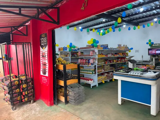 Mercadinho fechado