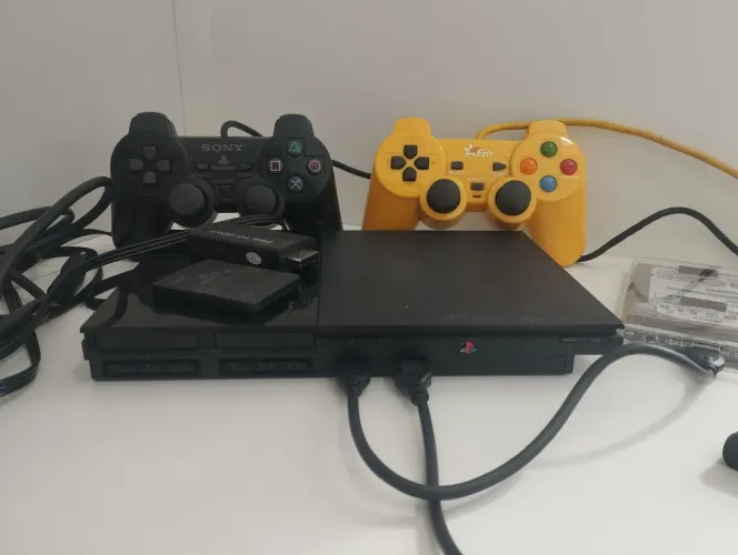 Playstation 2 slim com hd