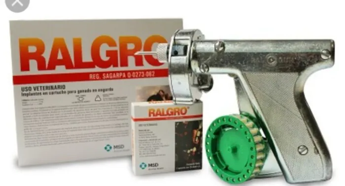 Vendo pistola implantadora hormonal bovina ralgro