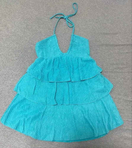 Vestido Curto Shein Azul M