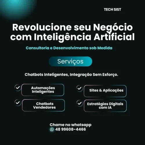 Consultoria de IA | Automações, Sites e Apps para seu Negócio