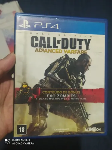 Call of Dutty advanced warfare PS4 usado