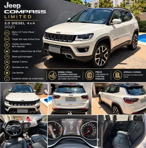 Jeep Compass Limited 2.0 4X4 Diesel 16V Aut. 2021