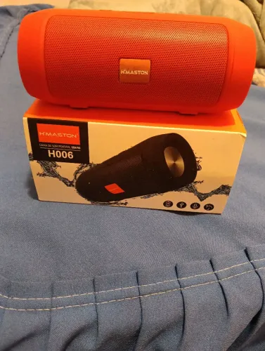 Caixa de Som H maston Bluetooth - Ótimo Estado e Funcionando Perfeitamente