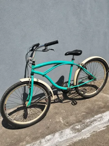 Bicicleta praiana retrô