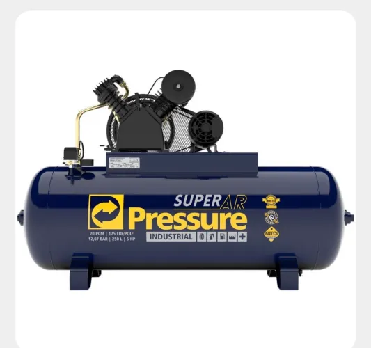 Compressor Pressure 200 litros 5 Hp