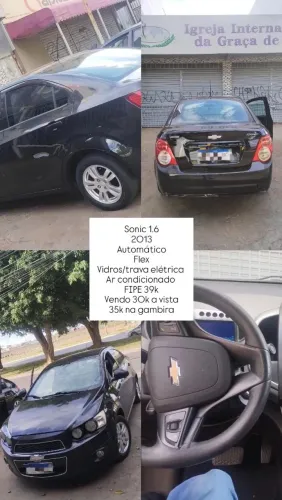 Chevrolet Sonic Sed. LT 1.6 16V Flexpower 4P Aut. 2013