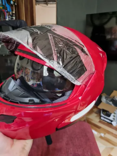 Capacete Novo Escamoteável