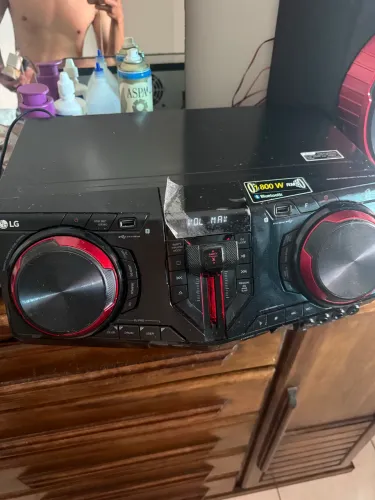 Caixa de som XBoom extreme power party system cj87