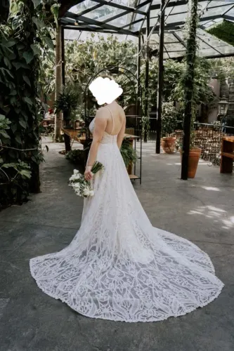 Vestido de Noiva Maggie Sottero - Casamarela - casamento diurno/campo/praia