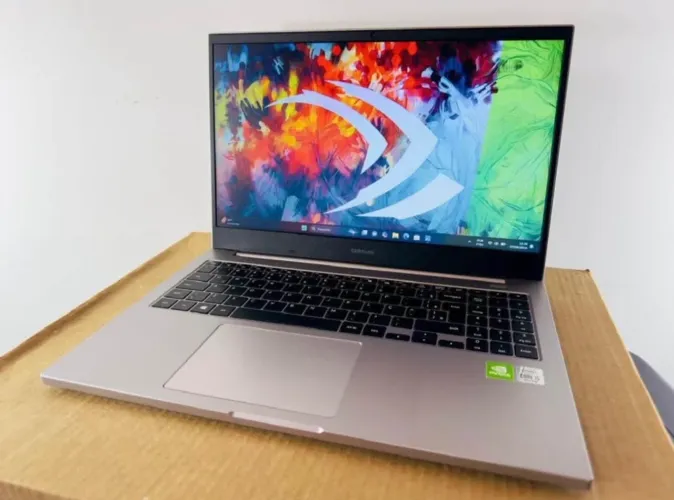 Notebook Samsung i5 10ªNvidia Mx110(2Gb) 16Gb Ram SSD 256Gb Nvme Rede5G