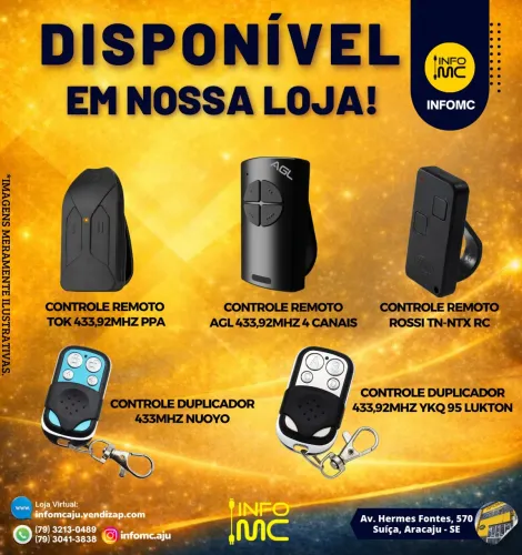 Controles de portão