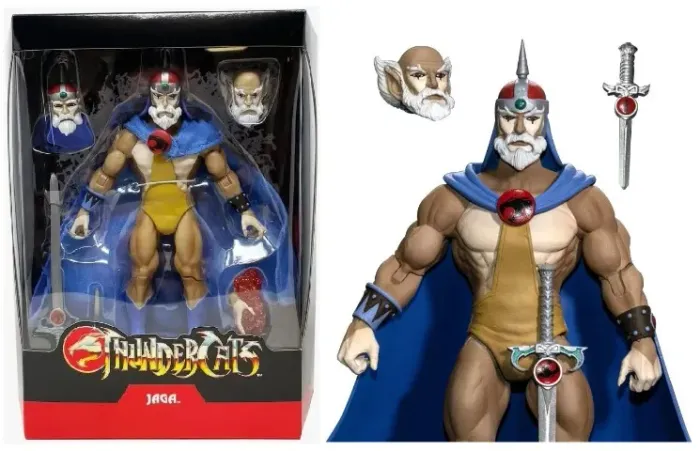 Thundercats Super 7 Ultimates Jaga Lacrado Com a Caixa Parda Original