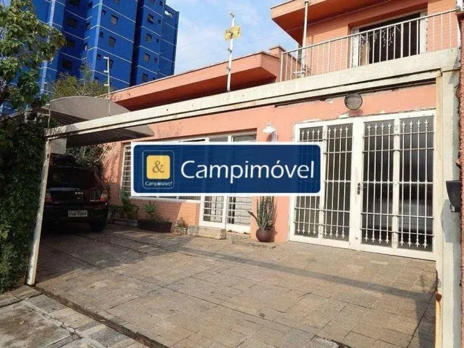 Casa para Venda em Campinas, Cambuí, 4 dormitórios, 1 suíte, 4 banheiros, 4 vagas