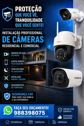 INSTALADOR DE CÂMERAS