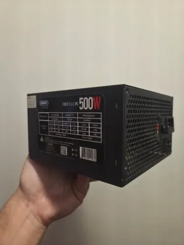 Fonte ATX 500W Knup KP-522 Bivolt Silenciosa para PC Desktop