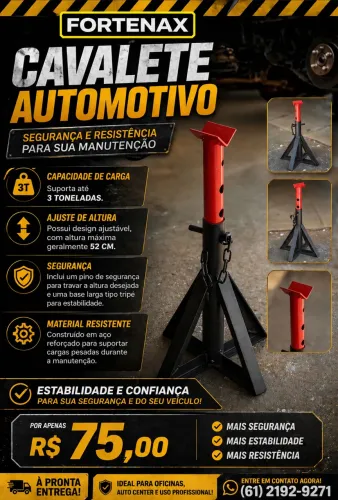 Cavalete Automotivo