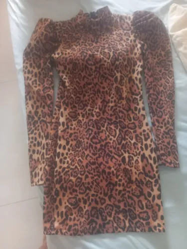 Vestido onça 