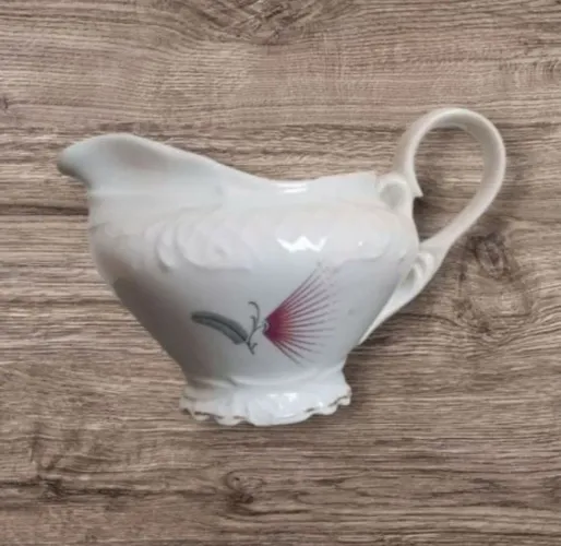 Antiguidade Molheira  - Cremeira em Porcelana Schmidt - Década de 60