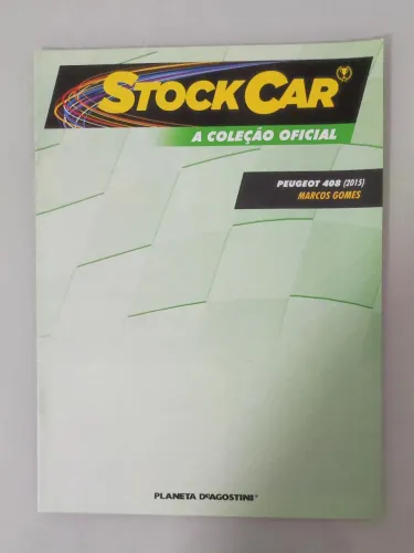 Revista (Fascículo) Stock Car Marcos Gomes<br>Barrichello