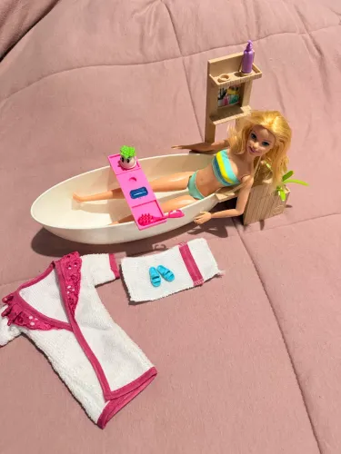 Barbie hora do banho