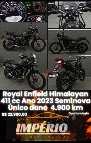 Moto Himalayan 411 seminova