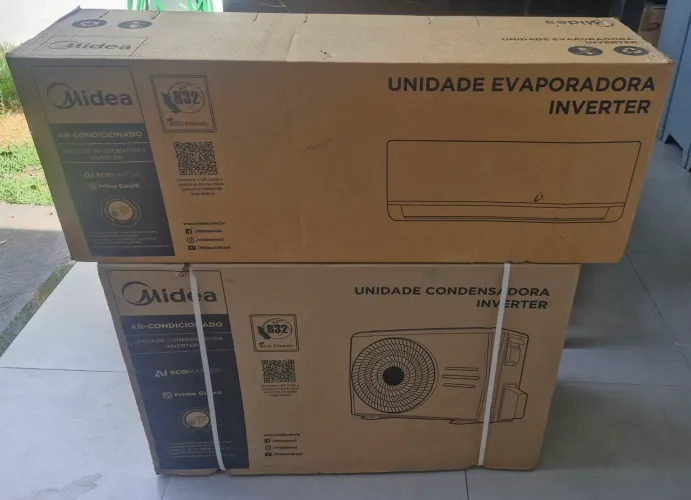 Ar condicionado midea inverter 18.000 BTUs