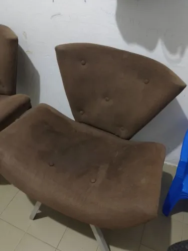 2 Cadeiras Tecido Low