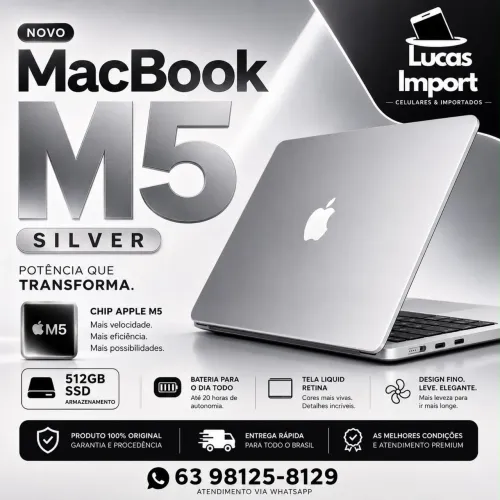 MacBook | Apple M5 | Lacrado | Silver 