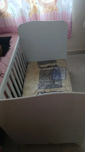 Berco com colchão  todo completo