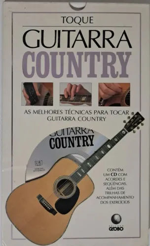 Livro CD Toque Guitarra Country - As melhores técnicas para tocar guitarra