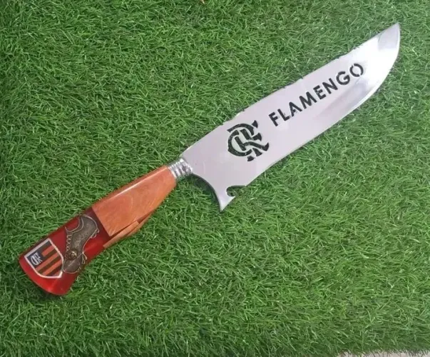 Faca artesanal do flamengo 10" apenas 269,90