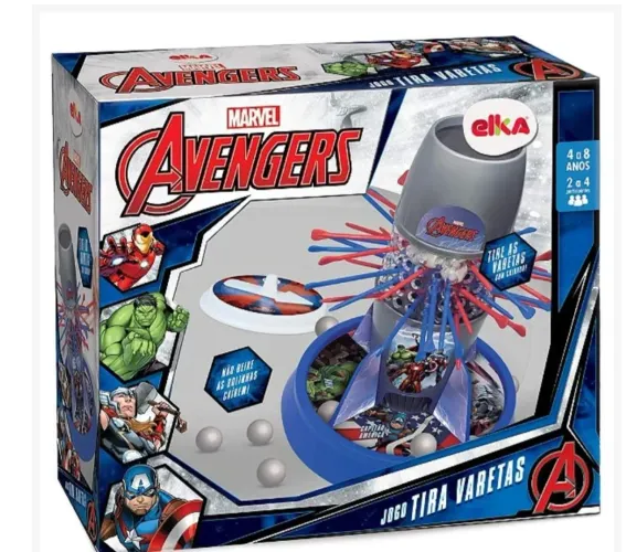 Jogo Tira Varetas - Avengers