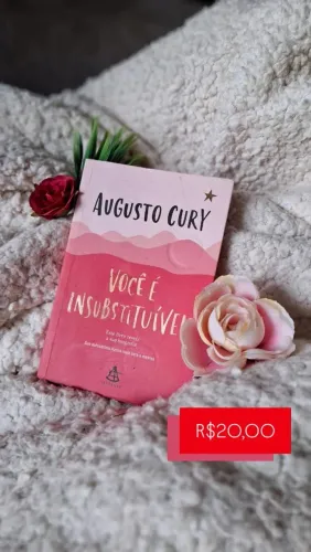 Livro seminovo Augusto Cury Você é Insubstituível
