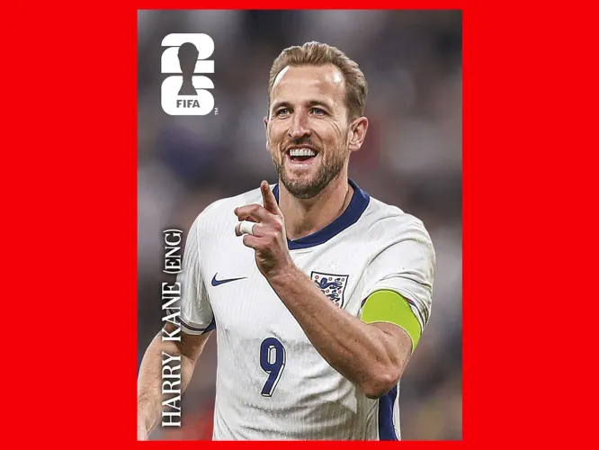 FIGURINHA COPA DO MUNDO 2026 COCA COLA HARRY KANE